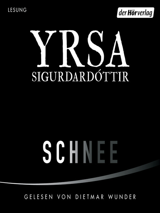 Title details for Schnee by Yrsa Sigurdardóttir - Available
